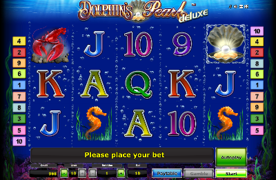 Игровой автомат Dolphin's Pearl Deluxe играть бесплатно