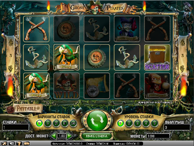 Игровой автомат Ghost Pirates играть бесплатно