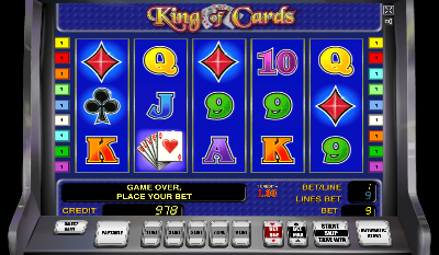 Игровой автомат King of Cards играть бесплатно