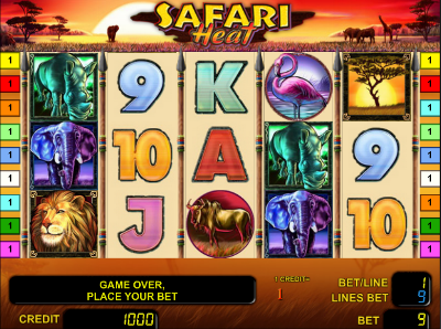 Игровой автомат Safari Heat играть бесплатно
